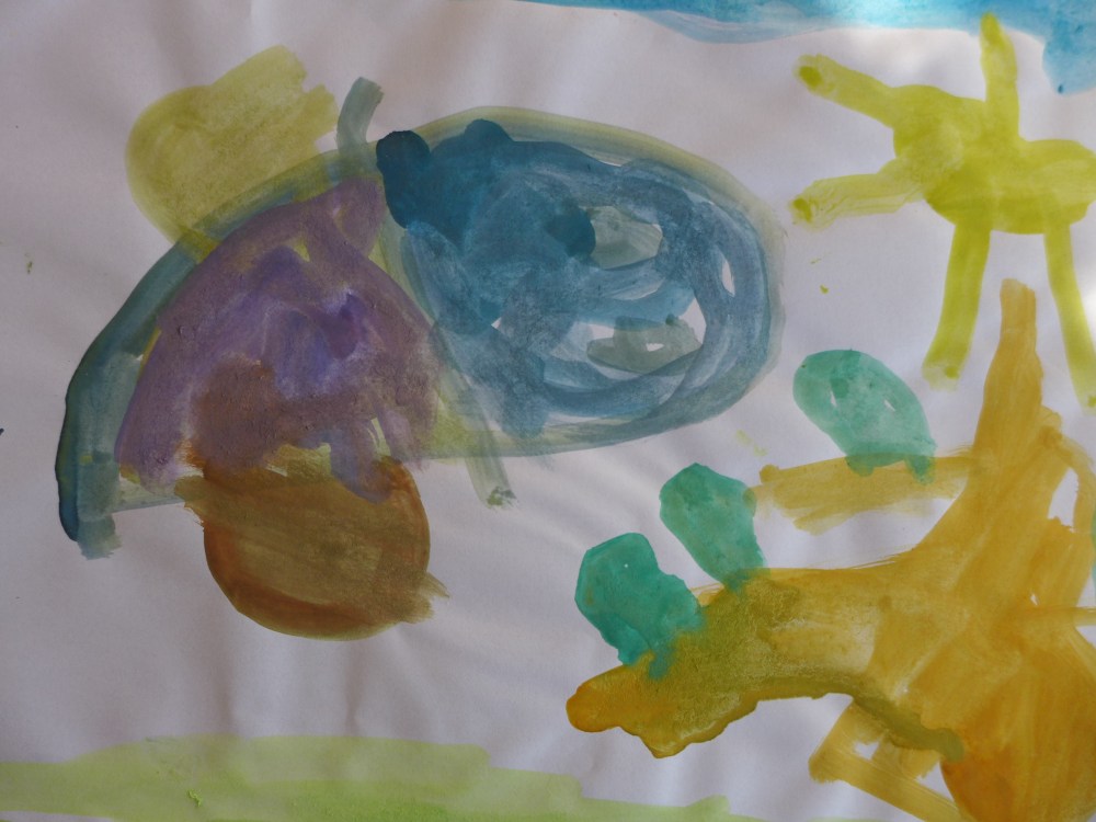 Conceptually and tecnically flawed? Try telling that to my 3 year old. Besides, to me it is beautiful and timely and I will treasure it always. What more can we ask of art?