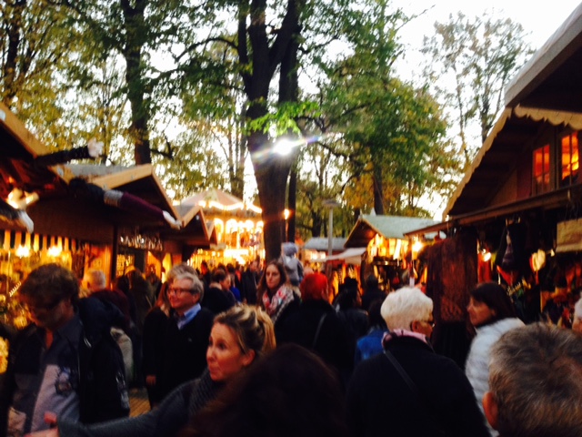 Ohhh... Food stalls at Herbstmesse