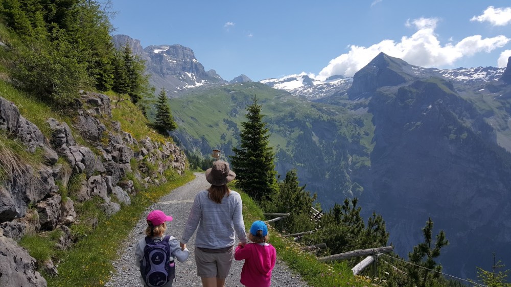 Mamma is so proud. Kids are starting to accept hiking as an inevitability. The promise of ice cream at the end helps.